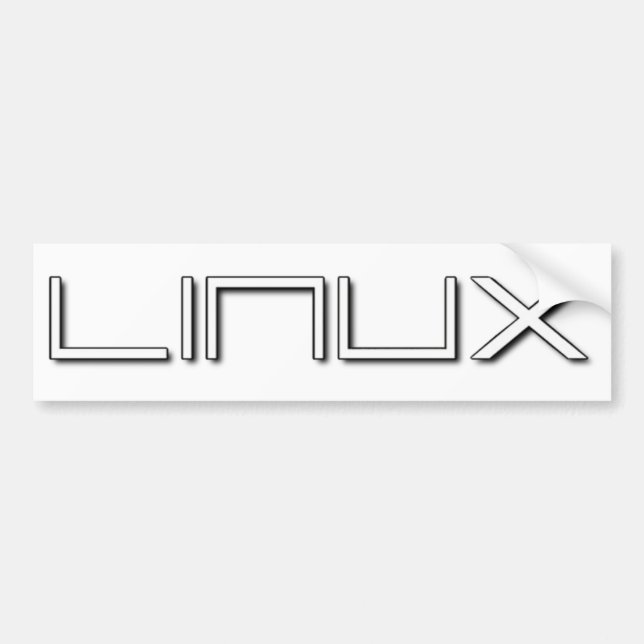 ADESIVO PARA CARRO LINUX (Frente)