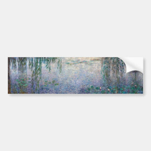 Adesivo Para Carro Lírios de Água - Manhã com Vagões, Monet
