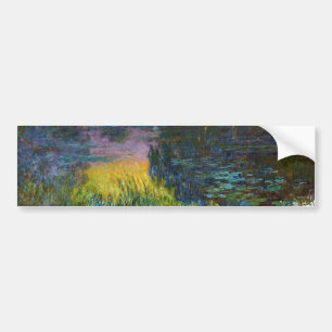 Adesivo Para Carro Lírios De Água - Sol De Arranjo, Claude Monet