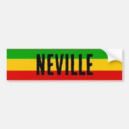 Adesivo Para Carro Listras Personalizadas Coloridas da Bandeira Rasta