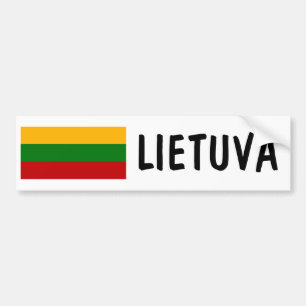 Adesivo Para Carro Lithuania