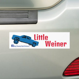 Adesivo Para Carro Little Weiner Squatty
