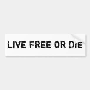 Adesivo Para Carro Livres vivos ou morrem