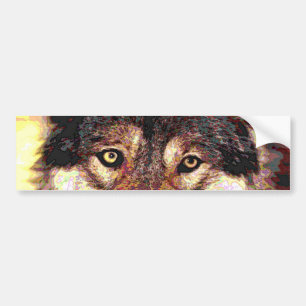 Adesivo Para Carro Lobo