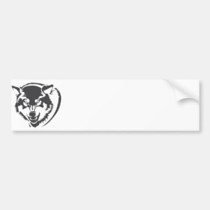 Adesivo Para Carro Lobo