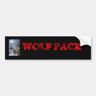Adesivo Para Carro Lobos, BLOCO de LOBO