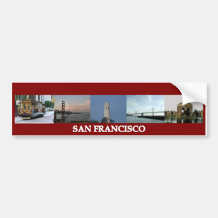 Adesivo Para Carro Locais de San Francisco
