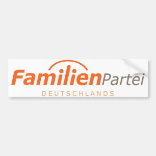 Adesivo Para Carro Logotipo Alemanha Familien Partei