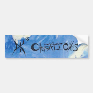 Adesivo Para Carro Logotipo Bumpersticker das criações de D.K.
