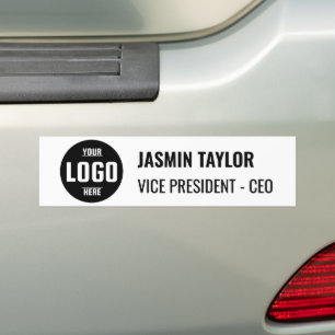 Adesivo Para Carro Logotipo & Cargo Personalizáveis Minimalista Mod