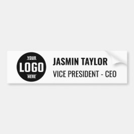 Adesivo Para Carro Logotipo & Cargo Personalizáveis | Minimalista Mod