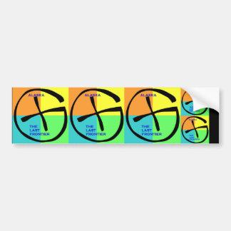 Adesivo Para Carro Logotipo de Geocache Alaska