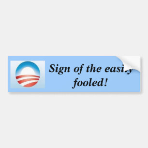 Adesivo Para Carro Logotipo de Obama