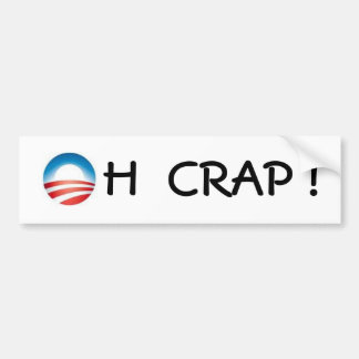 Adesivo Para Carro logotipo de obama, EXCREMENTO de H!