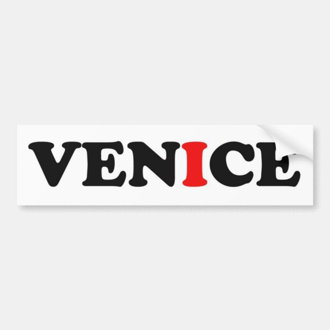 ADESIVO PARA CARRO LOGOTIPO DE VENEZA (Frente)