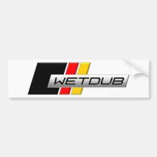 Adesivo Para Carro Logotipo de Wetdub por Brent Davis