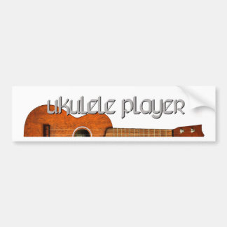 Adesivo Para Carro Logotipo do compartimento do jogador do Ukulele
