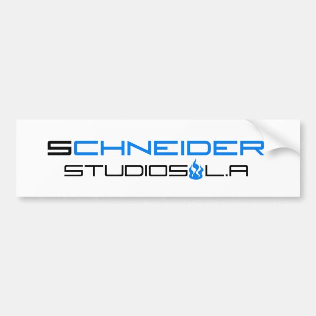 Adesivo Para Carro Logotipo dos estúdios L.a (Frente)