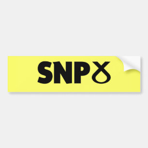Adesivo Para Carro Logotipo escocês do partido (SNP) nacional