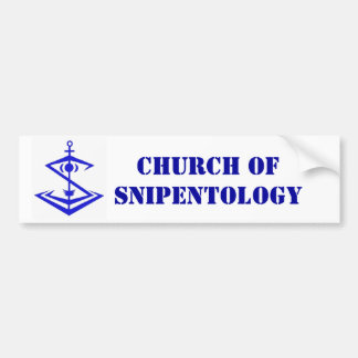 Adesivo Para Carro logotipo, igreja de Snipentology