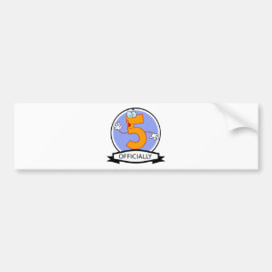 Adesivo Para Carro Logotipo oficial de 5 aniversários