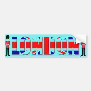 Adesivo Para Carro London Bumper Sticker