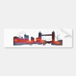 Adesivo Para Carro London Bumper Sticker