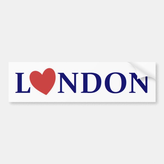Adesivo Para Carro London love (Frente)