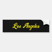 Los Angeles Bumper Sticker