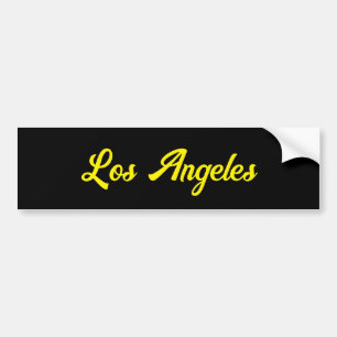 Adesivo Para Carro Los Angeles Bumper Sticker