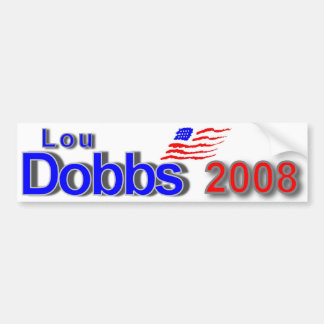Adesivo Para Carro Lou Dobbs 2008