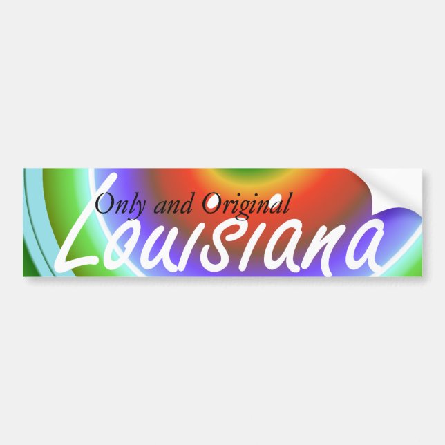 Adesivo Para Carro Louisiana (Frente)