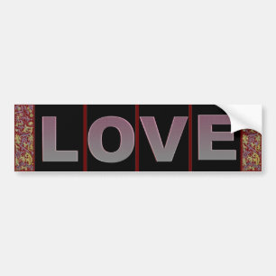 Adesivo Para Carro Love Bumpersticker