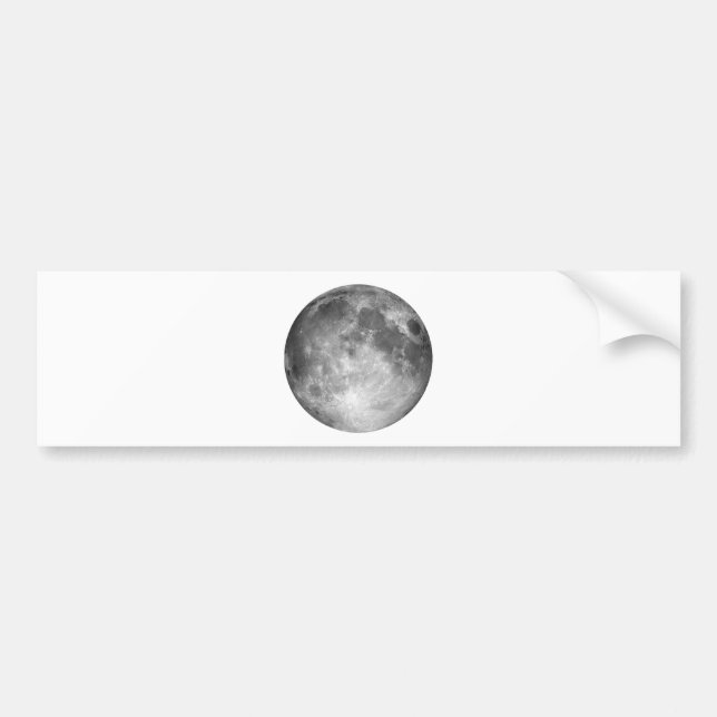 Adesivo Para Carro Lua cheia (Frente)