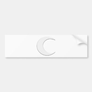Adesivo Para Carro Lua crescente