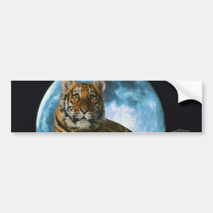 ADESIVO PARA CARRO LUA DO TIGRE