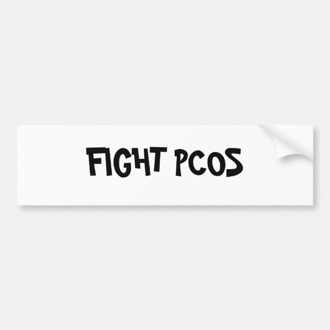 ADESIVO PARA CARRO LUTA PCOS (Frente)