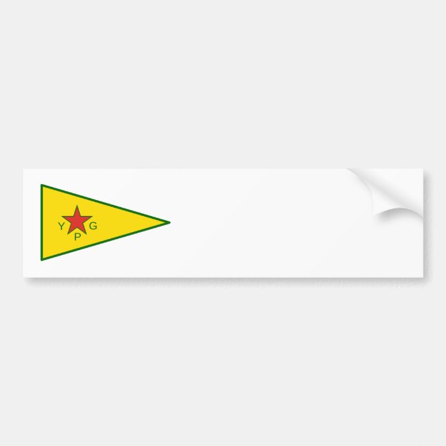 Adesivo Para Carro Lutadores curdos da liberdade (Frente)