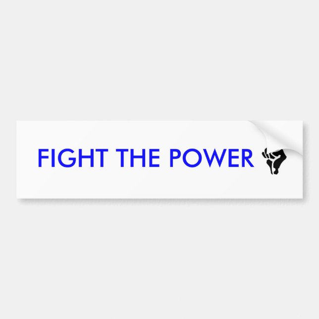 ADESIVO PARA CARRO LUTE O PODER (Frente)