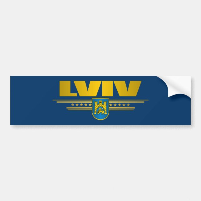 Adesivo Para Carro Lviv COA (Frente)