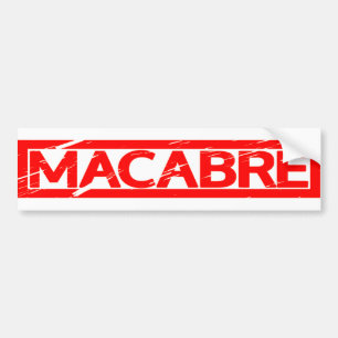 Adesivo Para Carro Macabre Stamp