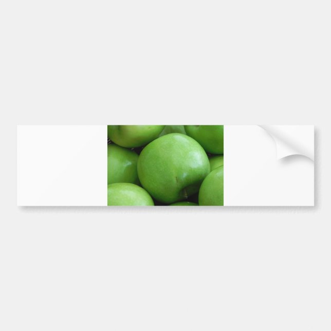 Adesivo Para Carro Maçãs verdes (Frente)