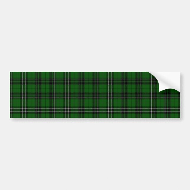 Adesivo Para Carro MacLean Tartan (Frente)