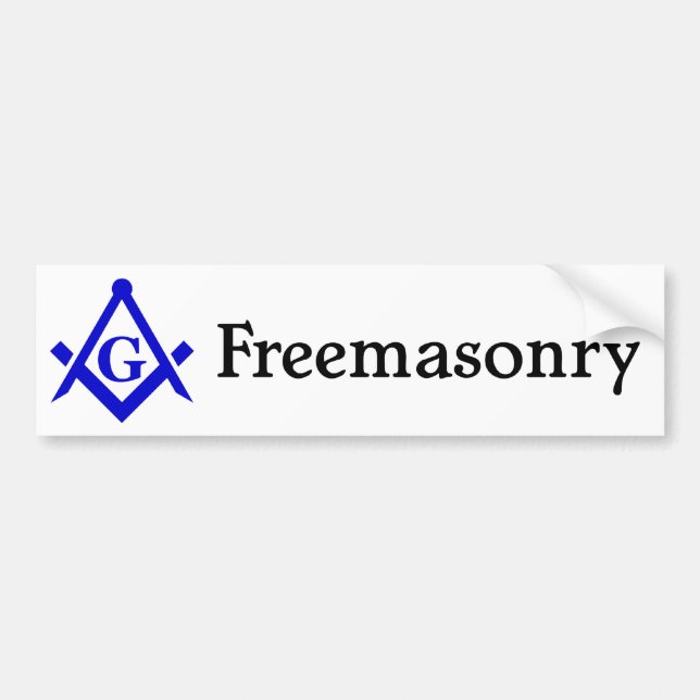 Adesivo Para Carro Maçonaria (Frente)