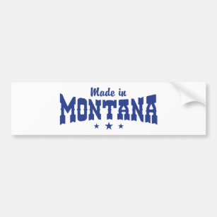 Adesivo Para Carro Made In Montana