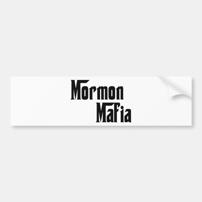 Adesivo Para Carro Máfia do Mormon (Frente)