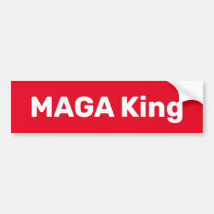 Adesivo Para Carro MAGA King Bumper Sticker