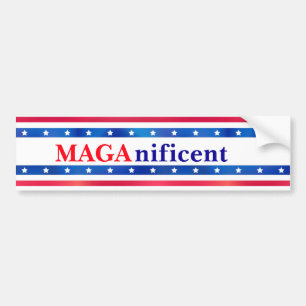 Adesivo Para Carro MAGA Maganificate Cite Estrelas Patriotas American