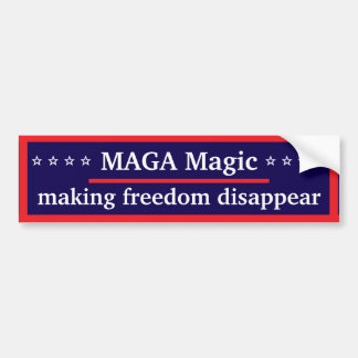 Adesivo Para Carro MAGA Magic Bumper Sticker