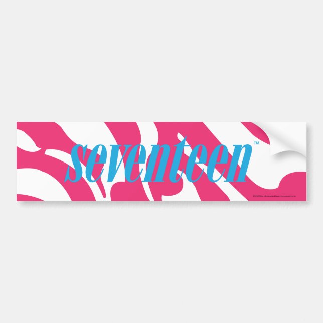 Adesivo Para Carro Magenta da zebra (Frente)